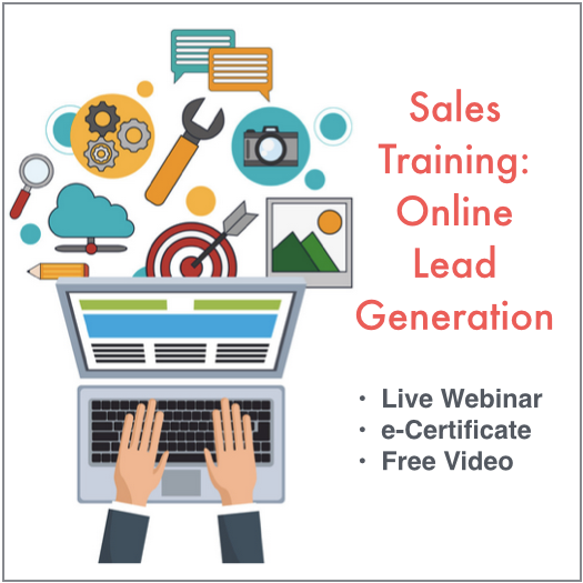 Sales Training: Online Lead Generation 10/31/2020 9am-12noon