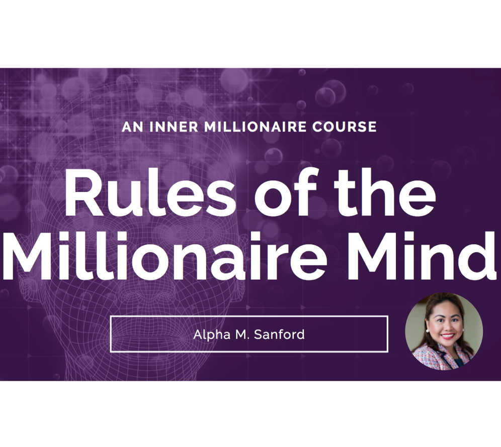 Video Webinar: Rules of the Millionaire Mind
