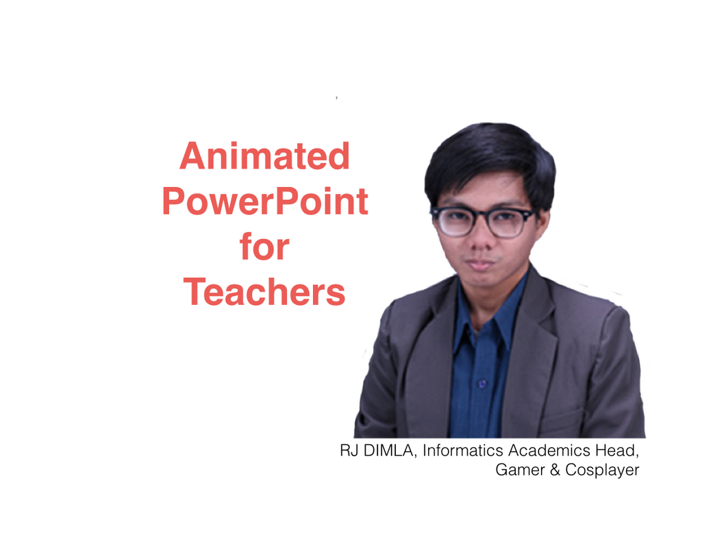 Video webinar: Animated PowerPoint for Teachers